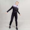 Разминочная куртка Nordski Drive Black/Orchid W