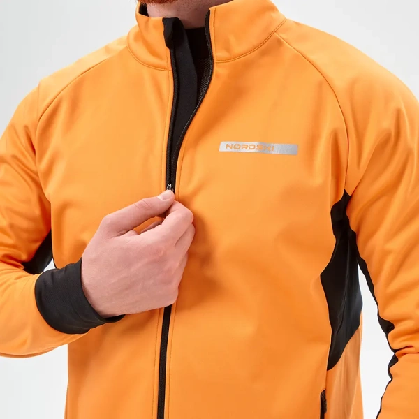 Тренировочная куртка Nordski Core Orange/Black