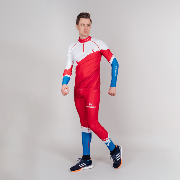 Гоночный костюм Nordski Premium Red Rus
