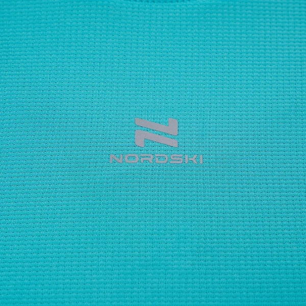 Футболка Nordski Run 2.0 Aqua W с длинным рукавом 
