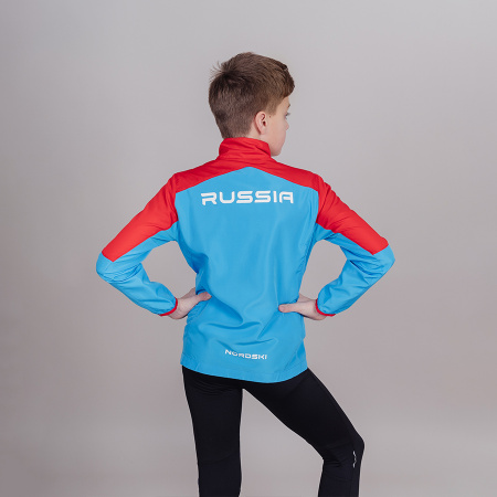 Ветровка Nordski Jr. Sport Red/Blue
