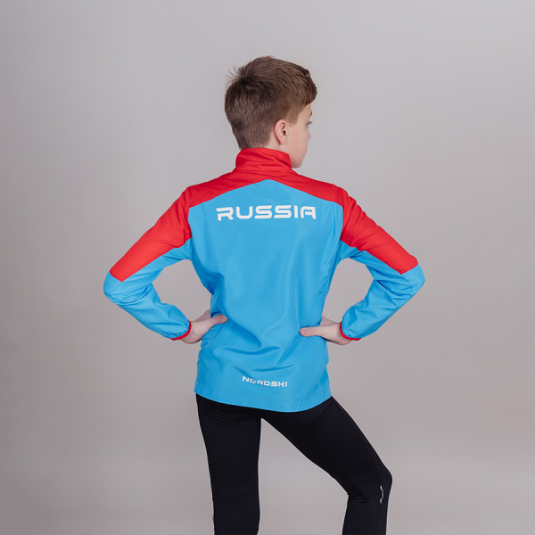 Ветровка Nordski Jr. Sport Red/Blue Q