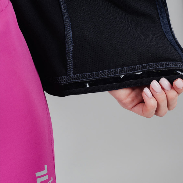 Тренировочная куртка Nordski Pro Fuchsia/ Blue W