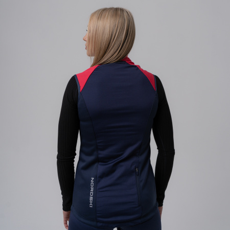 Жилет разминочный Nordski Premium Pink/Blueberry W Q