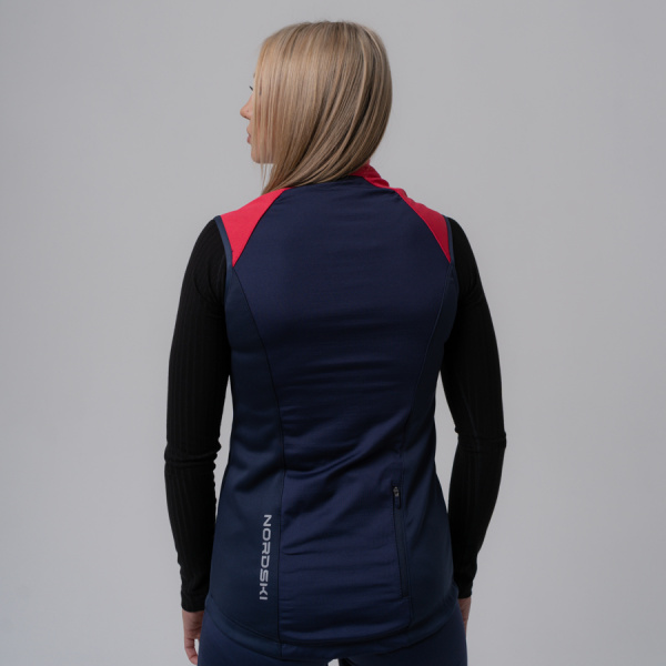 Жилет разминочный Nordski Premium Pink/Blueberry W Q