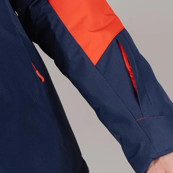 Утепленная куртка NORDSKI Mount dark blue/red