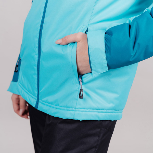 Утепленная куртка Nordski Kids Premium-Sport Aguamarine/Blue