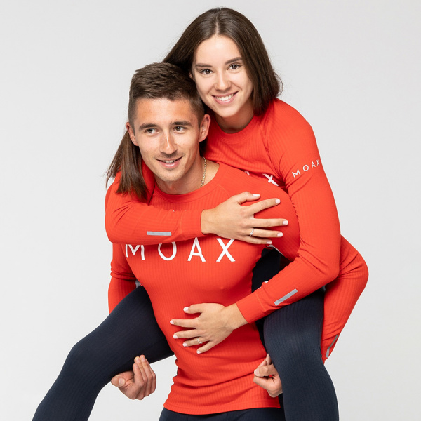 Термофутболка Moax Race LS жен. (99992 ярко-красный)