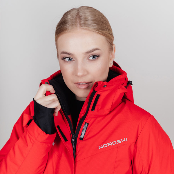 Горнолыжная куртка NORDSKI Extreme red W