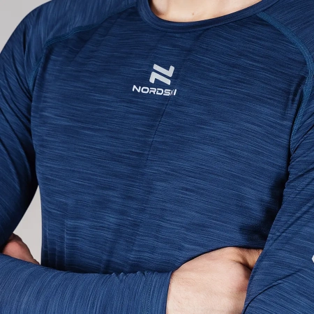 Футболка Nordski Pro Dark Blue с длинным рукавом