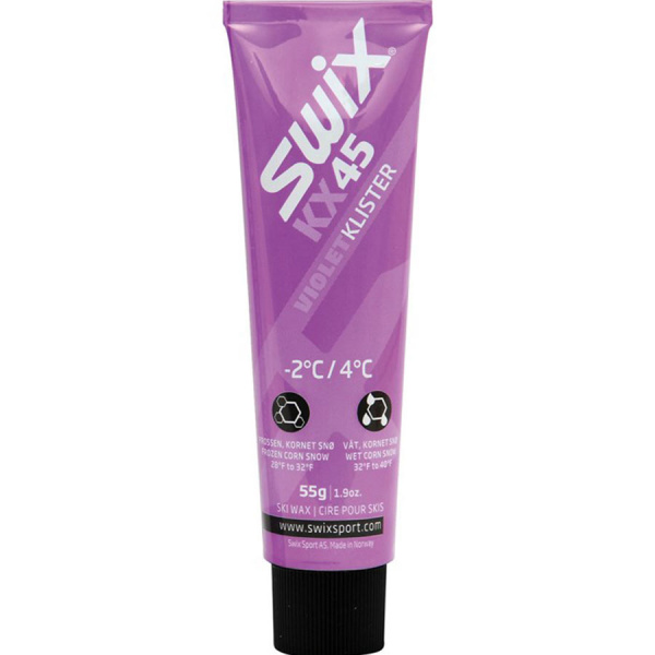 Мазь Swix Klister KX45 Violet, 55 g