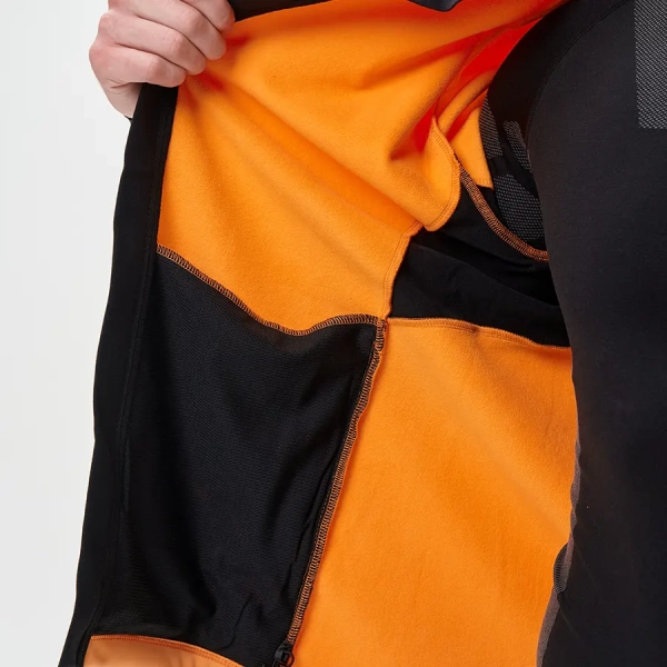 Тренировочная куртка Nordski Core Orange/Black