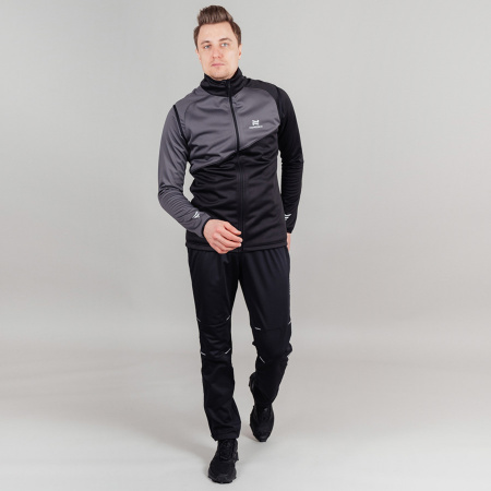 Жилет разминочный Nordski Premium Black/Graphite