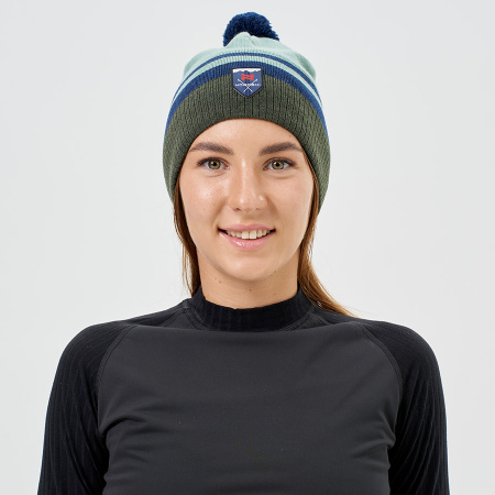 Шапка Nordski Move Ice Mint/Dark Jeans