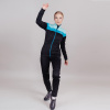 Разминочная куртка Nordski Drive Black/Mint W
