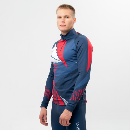 Гоночный костюм Nordski Heat Blue/Red