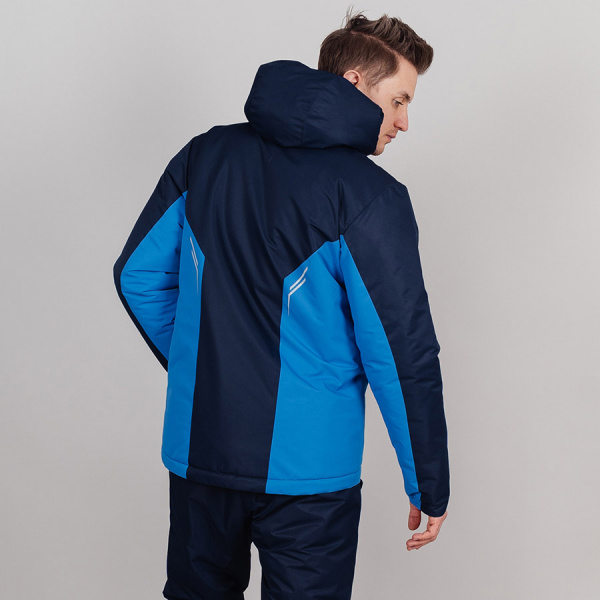 Утепленная куртка NORDSKI Base black iris/blue