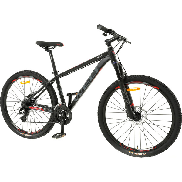 Велосипед Welt Ridge 2.0 HD 27 2022 Matt black (дюйм:20)