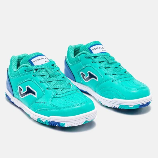 Футзалки JOMA TOP FLEX JR Бирюзовый