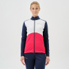 Тренировочная куртка Nordski Advance White/Pink/Blueberry W