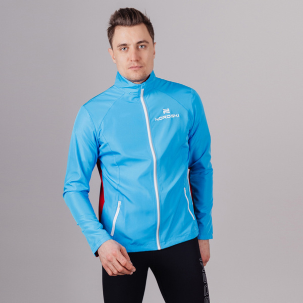 Ветровка Nordski Jr.Premium Blue/Red Q/18