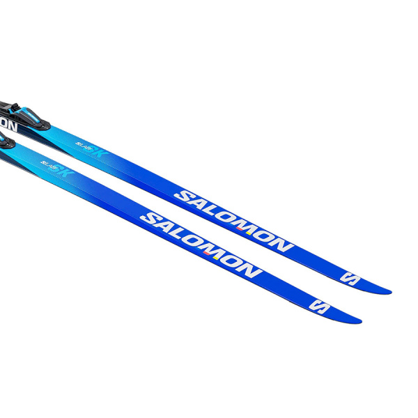 Беговые лыжи Salomon S/Lab CB Skate Blue  + Shift Race 182cm