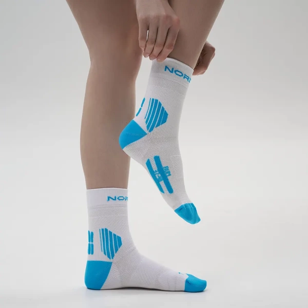 Носки Nordski Run All year White/Light Blue