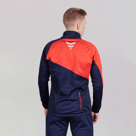 Разминочный костюм Nordski Premium Blueberry/Red