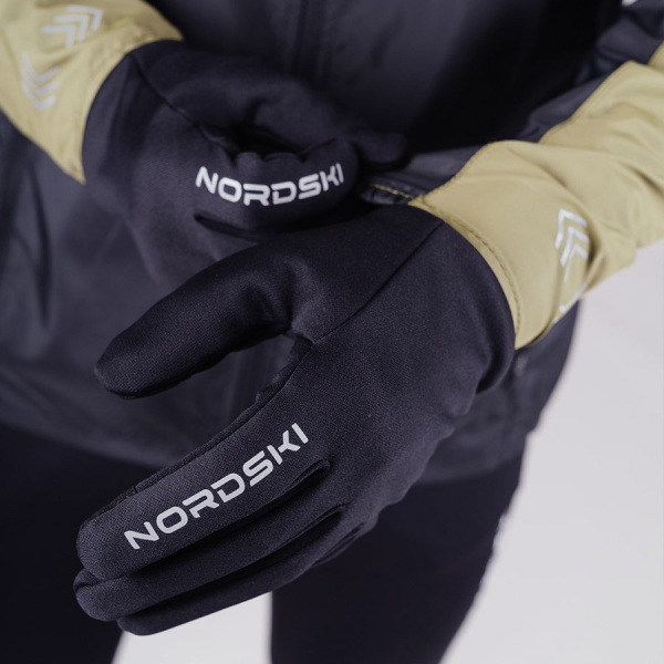 Перчатки Nordski Run Black 