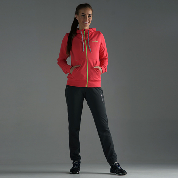 Толстовка Nordski Jr.Hood Pink/Yellow