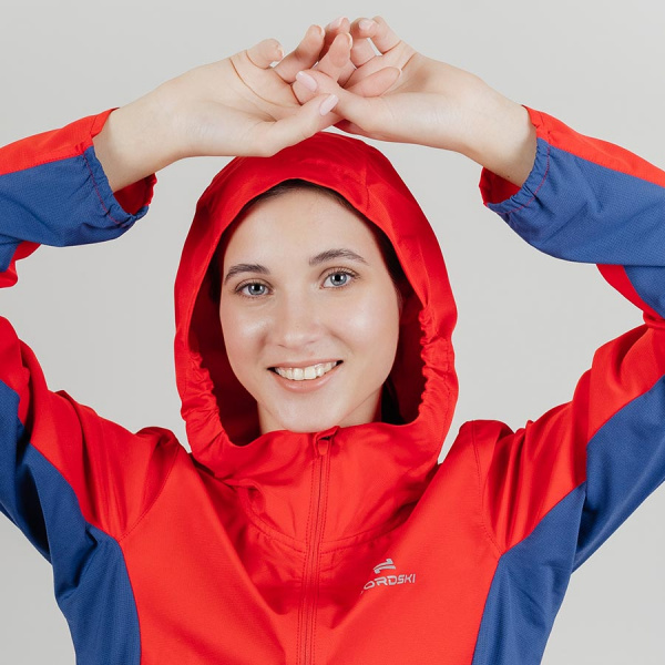 Ветровка Nordski Run Tomato W 23