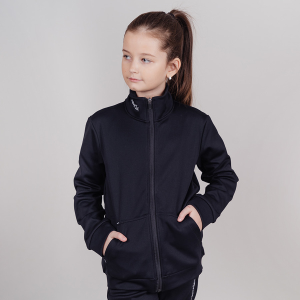 Толстовка Nordski Jr. Zip Black/18