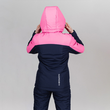 Утепленная куртка NORDSKI Mount dark blue/pink W