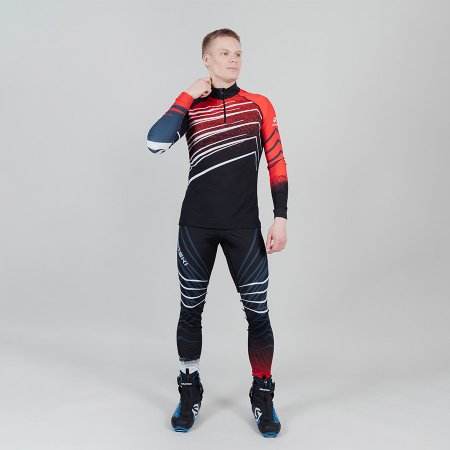 Гоночный костюм Nordski Pro Black/Red Q