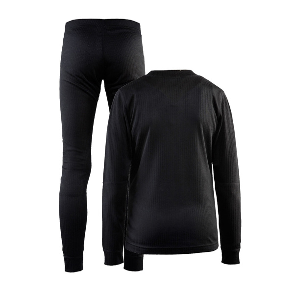 Комплект термобелья CRAFT BASELAYER JR. BLACK