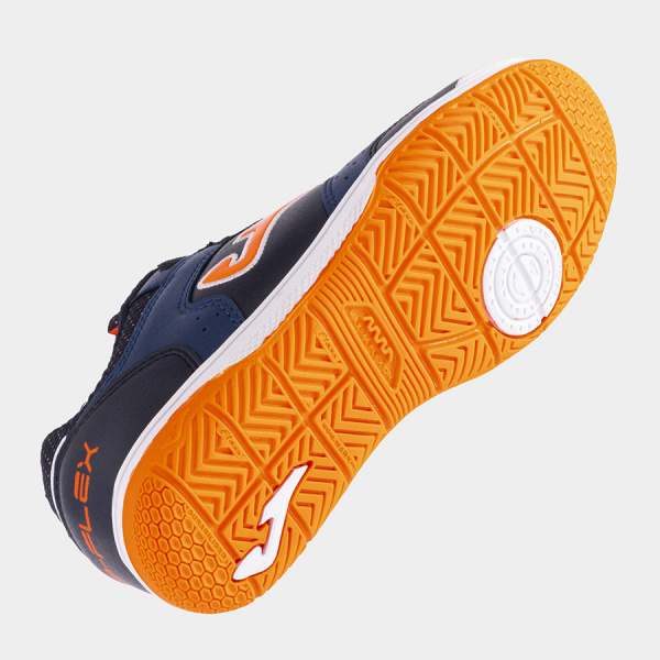 Футбольные кроссовки JOMA SERIE TOP FLEX JR Синий Оранжевый Подошва IN 
