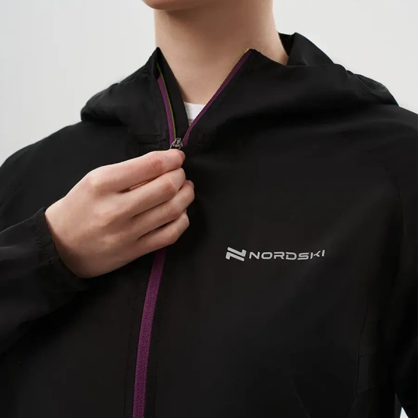 Ветровка Nordski Emotion Black/Purple W
