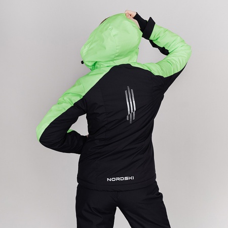 Горнолыжная куртка NORDSKI Extreme black/lime W