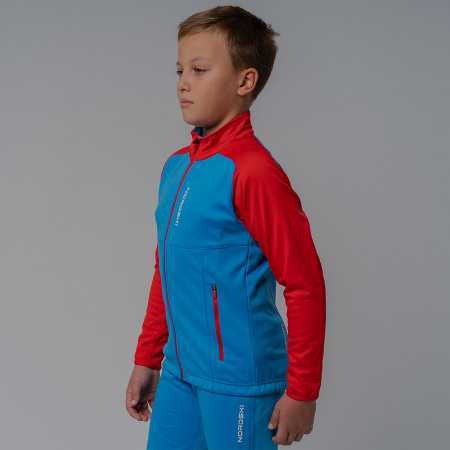 Разминочная куртка Nordski Jr.Premium Blue/Red