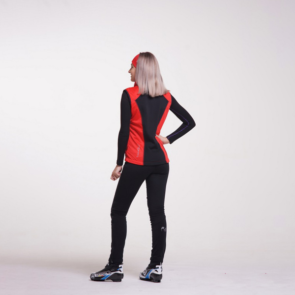 Жилет разминочный Nordski Premium Red/Black W/18