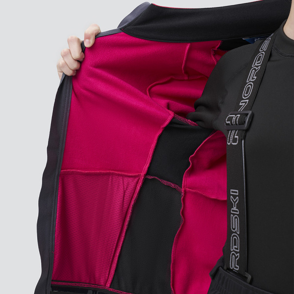 Тренировочная куртка Nordski Jr. Advance Pink/Black