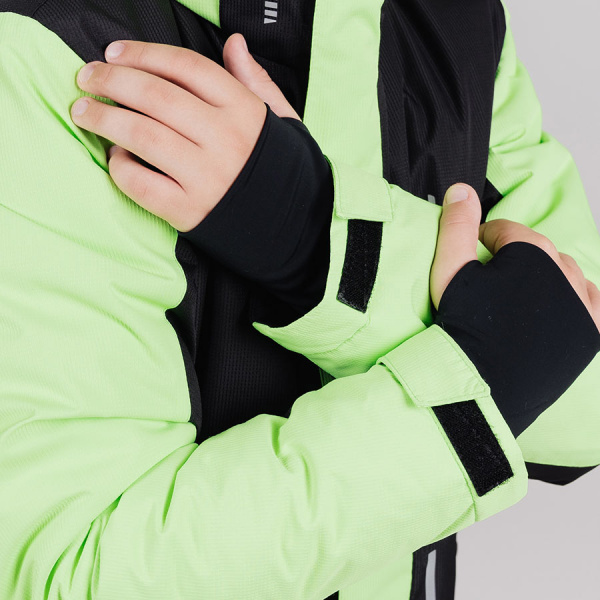 Горнолыжная куртка NORDSKI Jr.Extreme black/lime