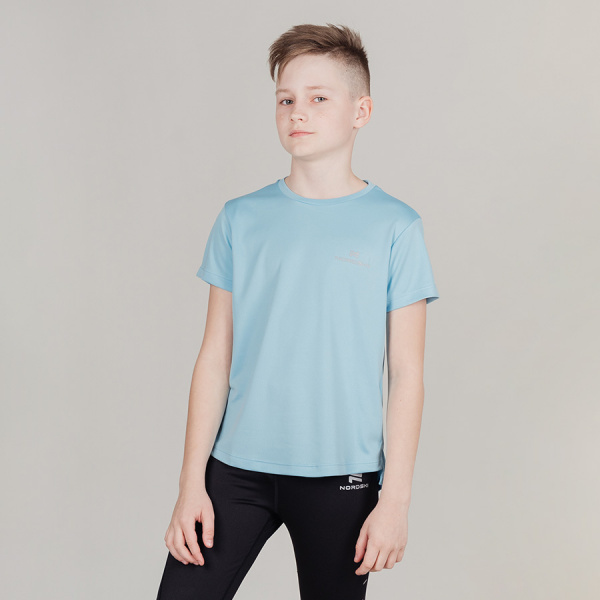 Футболка Nordski Jr. Run Blue Sky