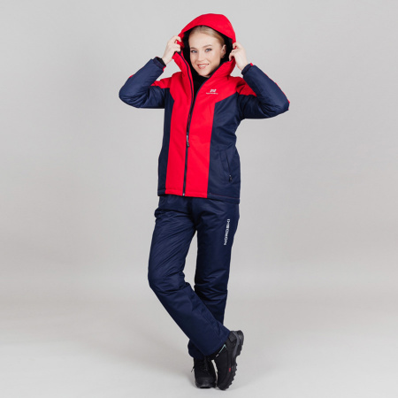 Утепленная куртка Nordski Base Red/Black Iris W