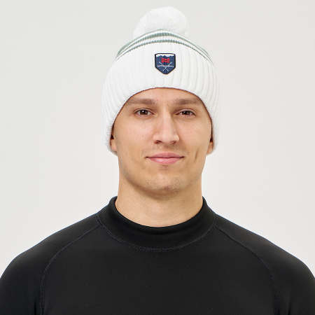 Шапка Nordski Severe Ice Mint/White
