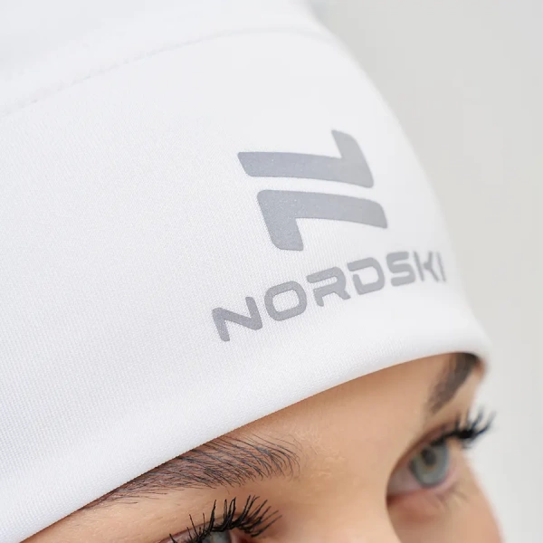 Тренировочная шапка Nordski Core White