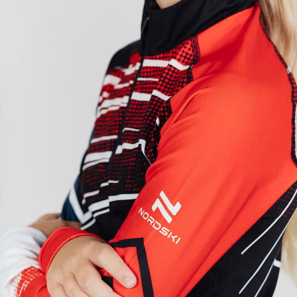 Гоночный костюм Nordski Jr. Pro Black/Red Q