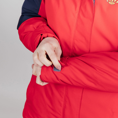 Утепленная куртка NORDSKI Mount red/dark blue W
