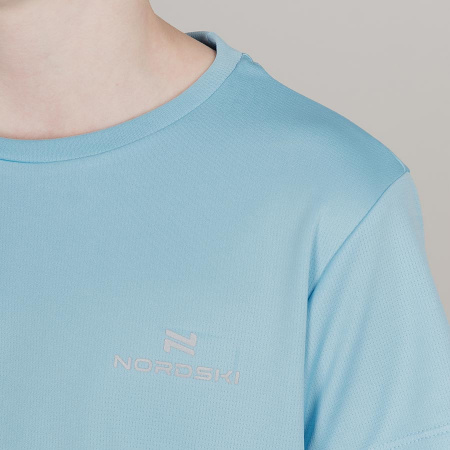 Футболка Nordski Jr. Run Blue Sky