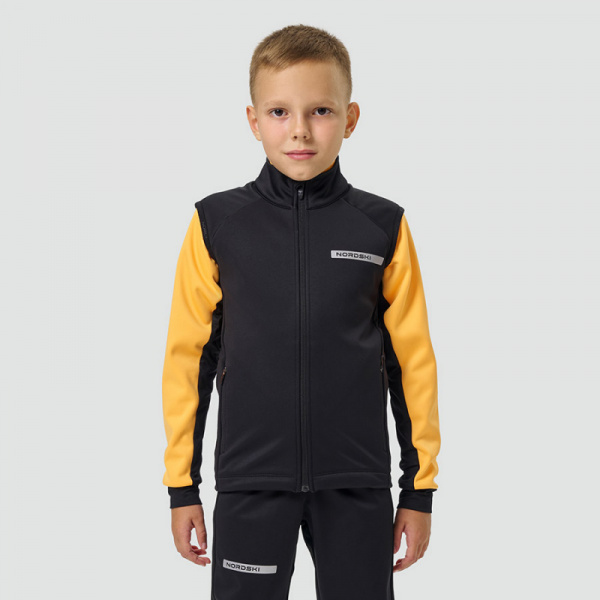 Жилет тренировочный Nordski Jr. Core Black